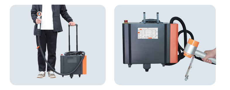 A New Industrial Cleaning Solution: Efficient Application of the Trolley-Type Pulsed Laser Cleaning Machine in Multiple Scenarios(pic2)