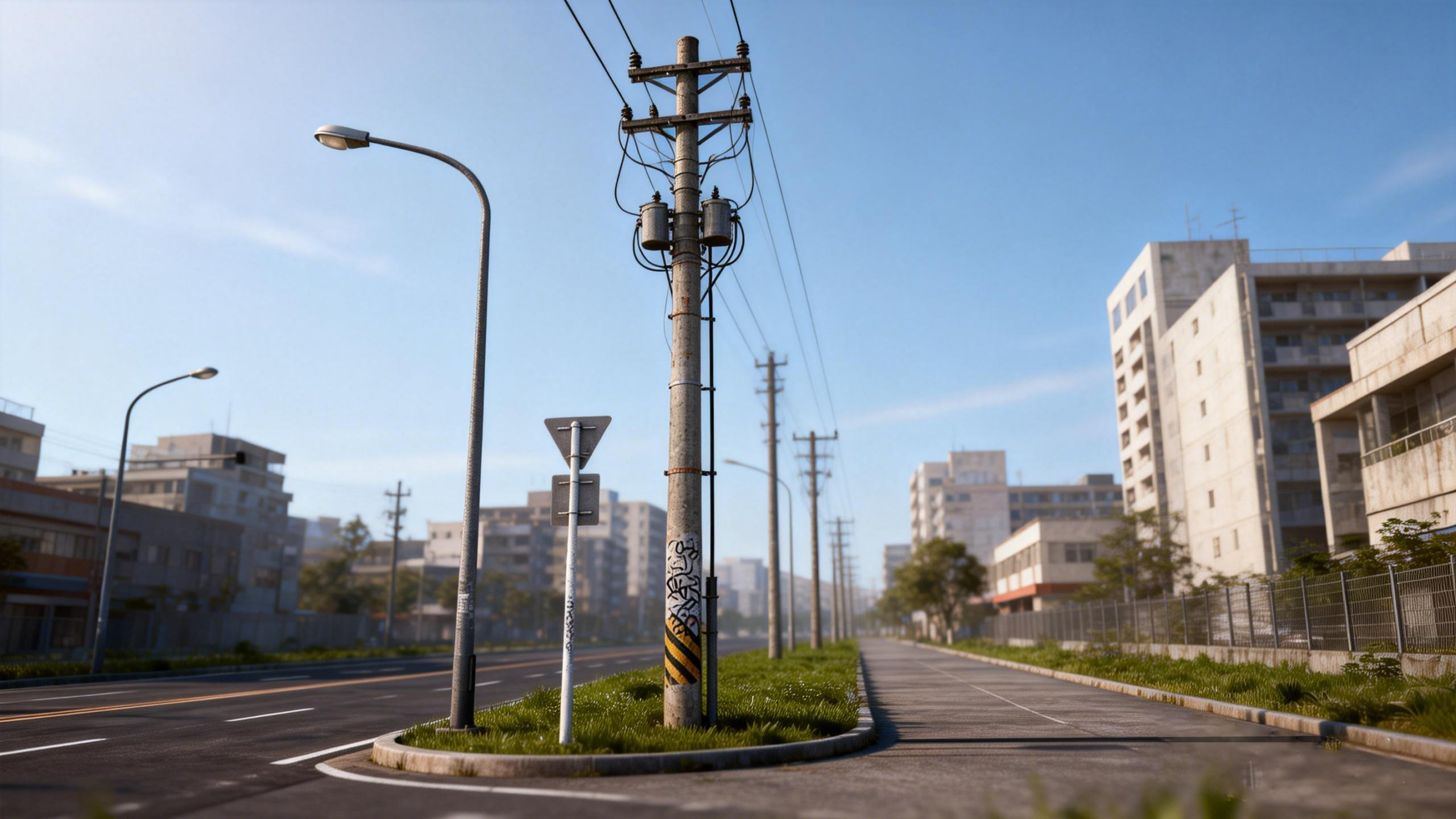 Application of  Handheld Laser Marking Machine in the Field of Utility Pole Identification (pic1)
