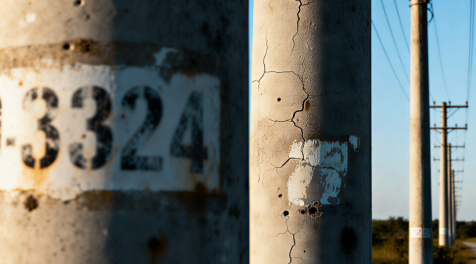 Handheld Laser Marker: Full Lifecycle Traceability for Electric Poles(pic2)